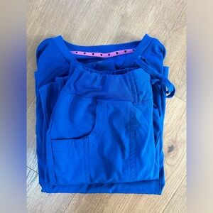 Heartsoul jogger scrub set XS